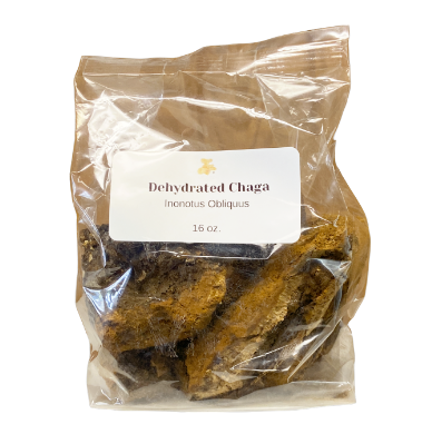 Dehydrated Bulk Chaga | 16 oz.