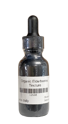 Organic Elderberries Herbal Tincture