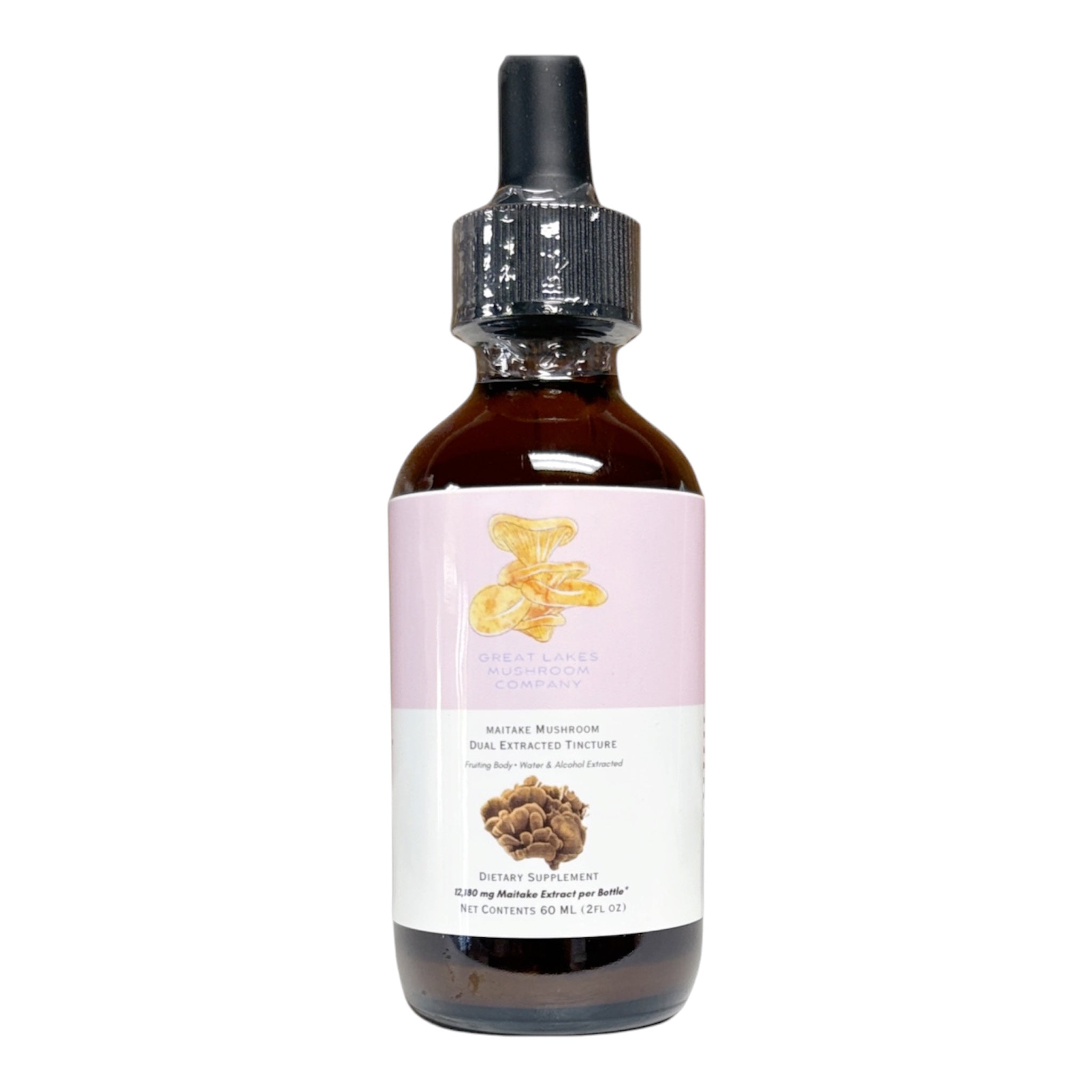 Maitake Dual Extracted Tincture | 60ml | 12,180mg
