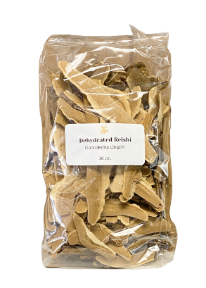 Dehydrated Bulk Reishi Mushroom | 16 oz.
