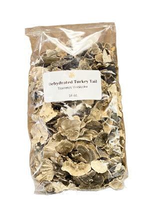 Dehydrated Bulk Turkey Tail Mushroom | 16 oz.